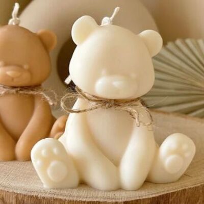 Scented decorative candle - Teddy Bear Candle - Gift candle - Animal candle