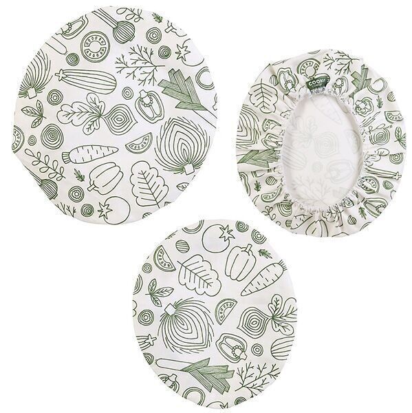 Funda de tela reutilizable x 3