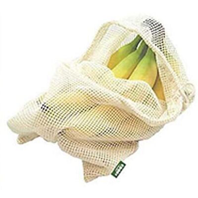 Cotton fruit and vegetable net x 3