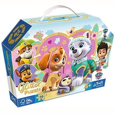 Paw Patrol Glitzerpuzzle