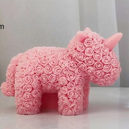 Vela decorativa perfumada - Vela de unicornio - Vela de regalo - Vela de animales
