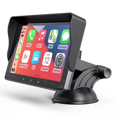 Navigationssystem 7 Zoll – Modell 2023 – Geeignet für Apple Carplay (kabellos) und Android Auto – Universal – Autoradio