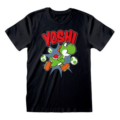 Nintendo Super Mario T-Shirt Yoshi Oeufs Nouveau