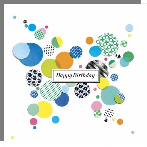 Bubbles Birthday Card