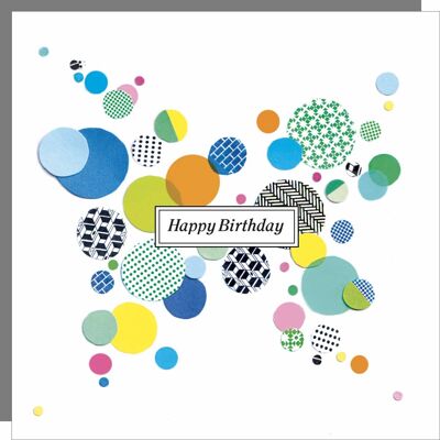 Blasen-Geburtstagskarte