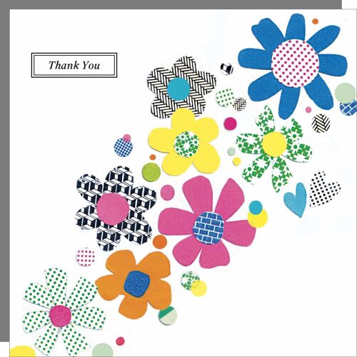 Thank You Flowers Card