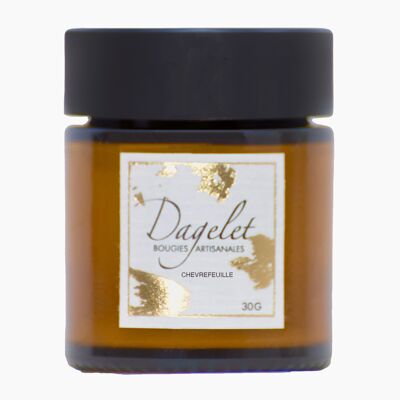 Bougie parfumée au chèvrefeuille - 30 Gr -