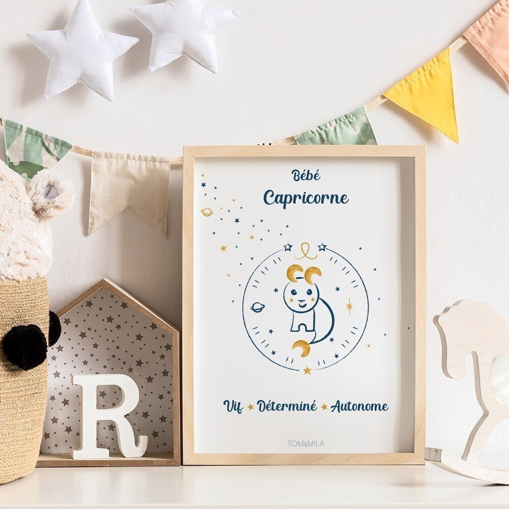 PÓSTER BEBÉ CAPRICORNIO