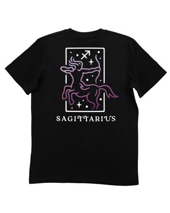 T shirt Sagittarius - T-shirt Signe Zodiaque - Front + Back 1