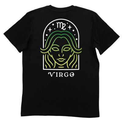 Camiseta Virgo - Camiseta con signo astrológico - Delantero + Trasero