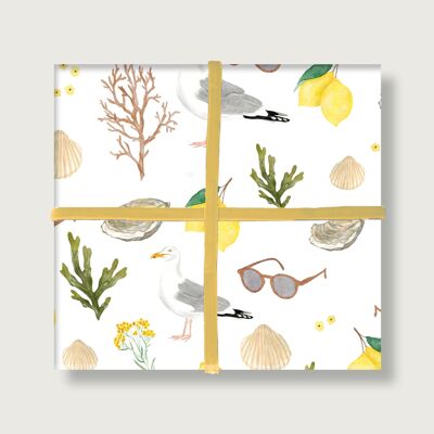 Wrapping paper “Summer vibes”