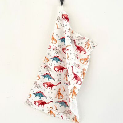 Children's towel "Dinosaur" | Guest towel | Washcloth | Gift idea boy | Children | Dinosaurs | 30x50cm || HEARTandPAPER