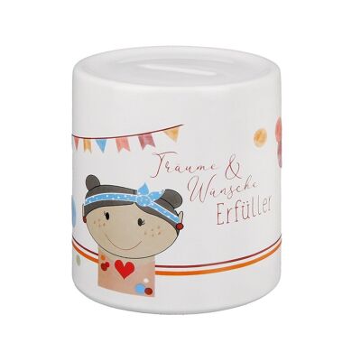 Money box "Dreams & Wishes Fulfilled" girls