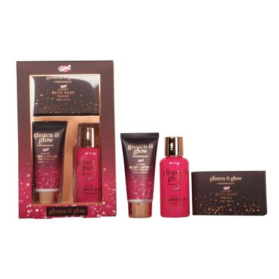 Glisten & Glow - Bath Gift Set