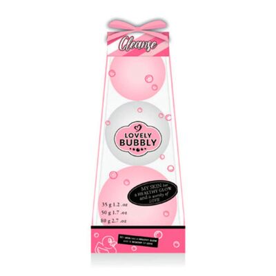 Lovely Bubble -Juego de regalo de baño- Bomba de baño