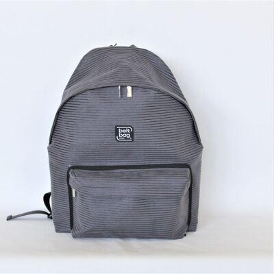 NF-BP “PIETRO” GRAY STRIPED BACKPACK