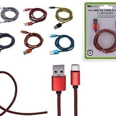 Cavo USB tipo C rotondo