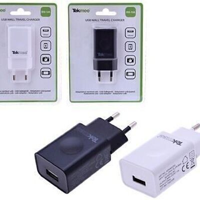 1A USB wall charger