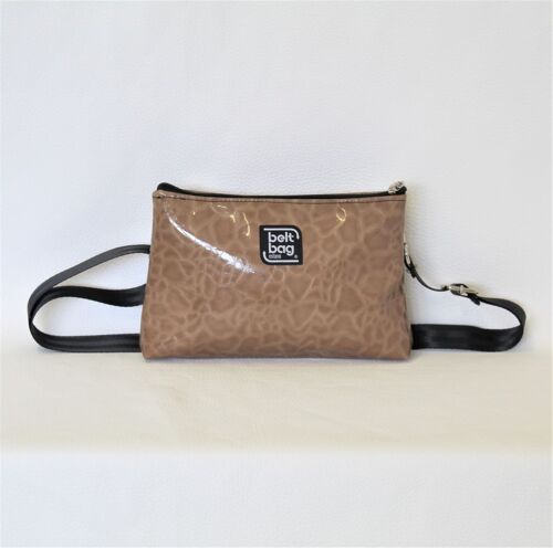 SHOULDER BAG MINI “VANDINA” MARRONCINO LACCATO