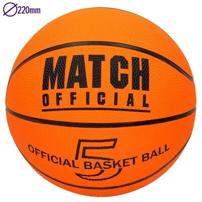 Balón Baloncesto Match oficial 22 cm talla 5