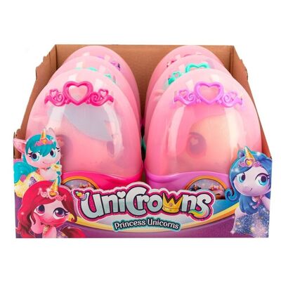 Caja de 6 Huevos sorpresa de Unicornios Princesas