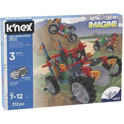Knex Imagine Camión demolición 212 piezas