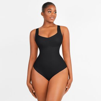 Body Shapewear sans couture - Noir et Nude 3