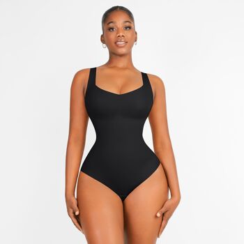 Body Shapewear sans couture - Noir et Nude 16