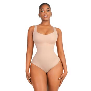 Body Shapewear sans couture - Noir et Nude 19