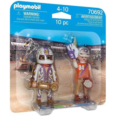 Playmobil Duopack Equipo acrobacias