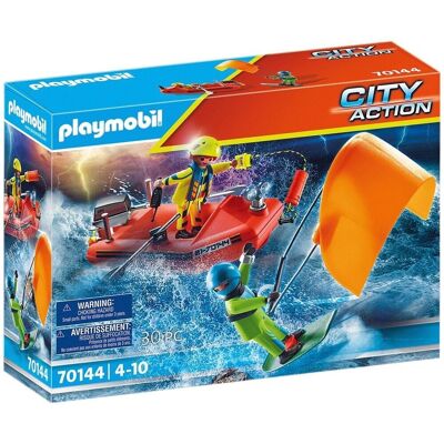 Playmobil City Rescate Marítimo Kitesurfer