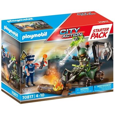 Playmobil City Action Starter Pack Policía