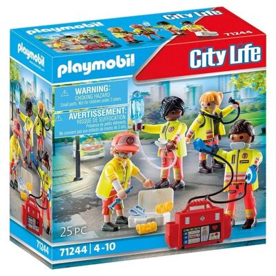 Playmobil City Life Equipo de Rescate