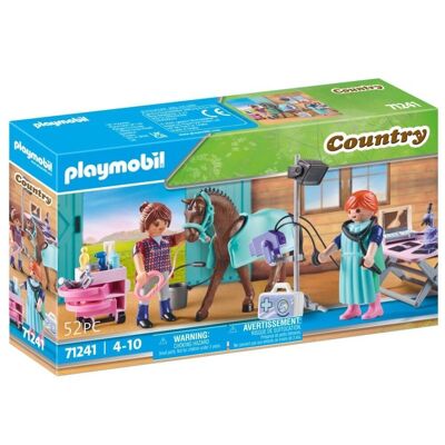 Playmobil Country Veterinario de Caballos