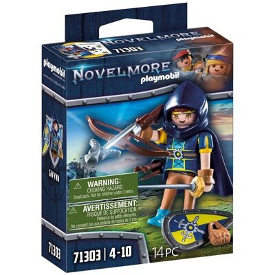 Playmobil Novelmore Gwynn con equipo de combate