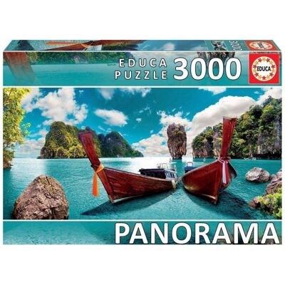 Puzzle Educa 3000 piezas Panorama Tailandia