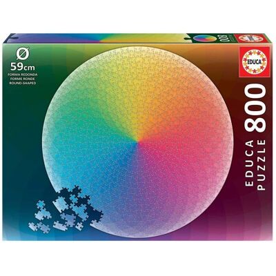 Puzzle Educa 800 piezas Arco Iris