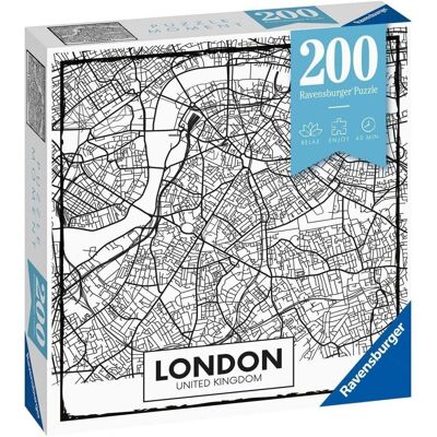 Puzzle 200 piezas Mapa
