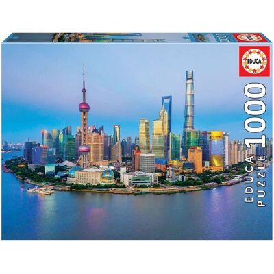 Puzzle Educa 1000 Piezas Shangai