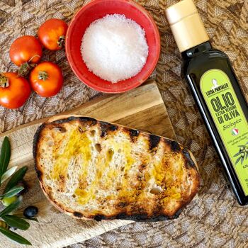 Luisa Pantaleo Olio Extra Vergine Di Oliva Biologico, 6 bottiglie de 0,250 lt antirabbocco, fatto in Italia 5