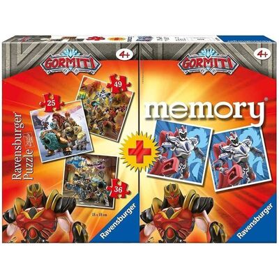 Gormity Pack Memory y puzzle triple