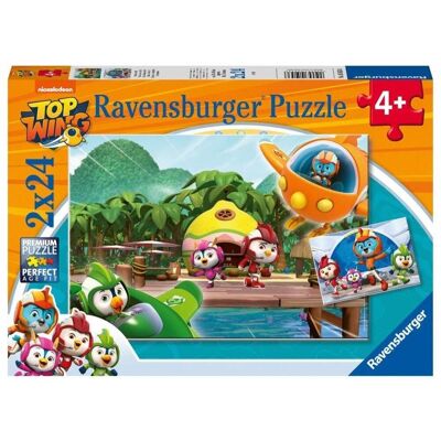 Top Wing Puzzle Doble 2x24 Piezas