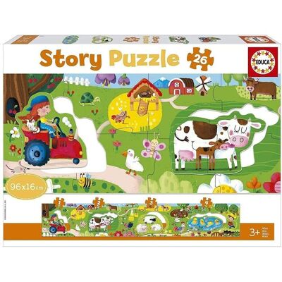Puzzle Story Granja 26 piezas