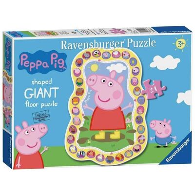 Peppa Pig Puzzle XL Suelo 24 piezas