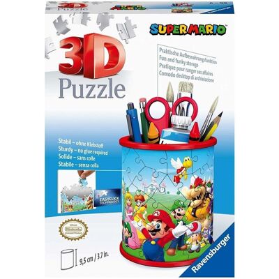 Super Mario Puzzle 3D Portalápices