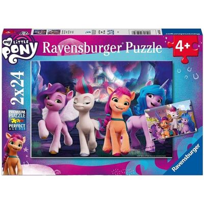 My Little Pony Puzzle Doble 2x24 Piezas