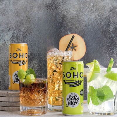 Refreshing Duo Selection (6 x 250ml) by The Soho Juice Co.
