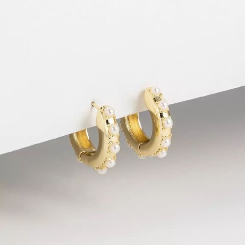 Amelie Hoops Earrings