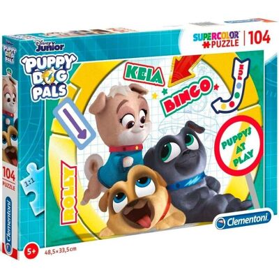 Puzzle 104 piezas Puppy Dog Pals