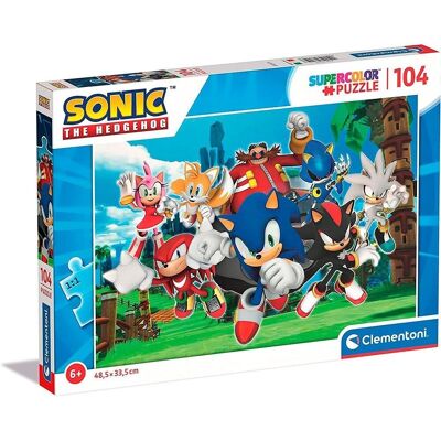 Sonic Puzzle 104 Piezas